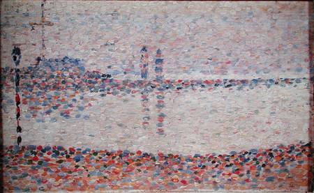 Study for 'The Channel at Gravelines, Evening' from Georges Seurat