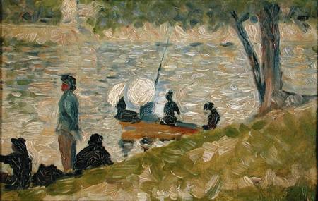 Study for A Sunday Afternoon on the Island of La Grande Jatte from Georges Seurat