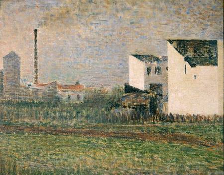 Suburb from Georges Seurat
