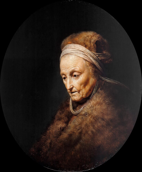 Portrait of Rembrandt's Mother from Gerard Dou