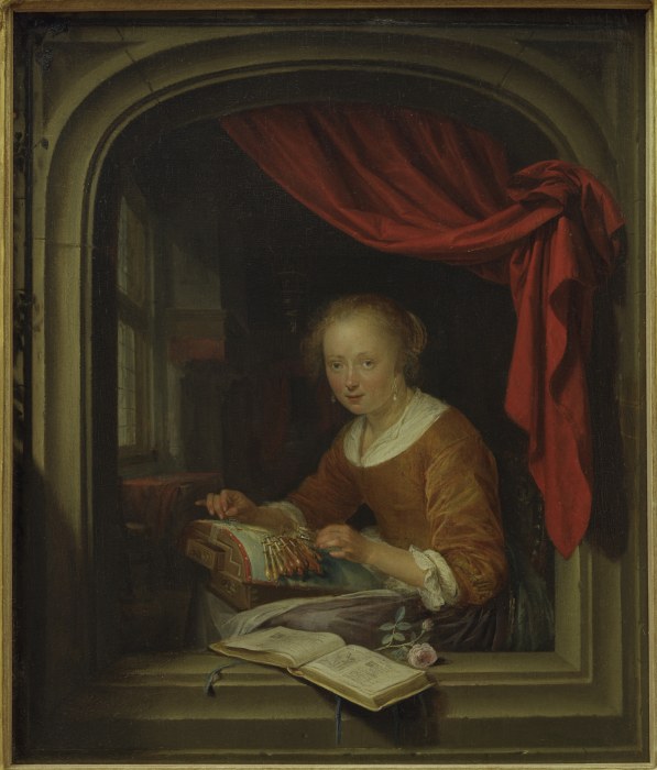 G.Dou, Lace maker from Gerard Dou