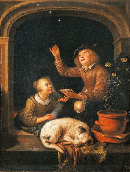 The Soap Bubbles / based on Gerard Dou from Gerard Dou