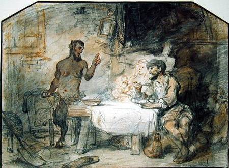 The Satyr and the Peasant from Gerbrand van den Eeckhout