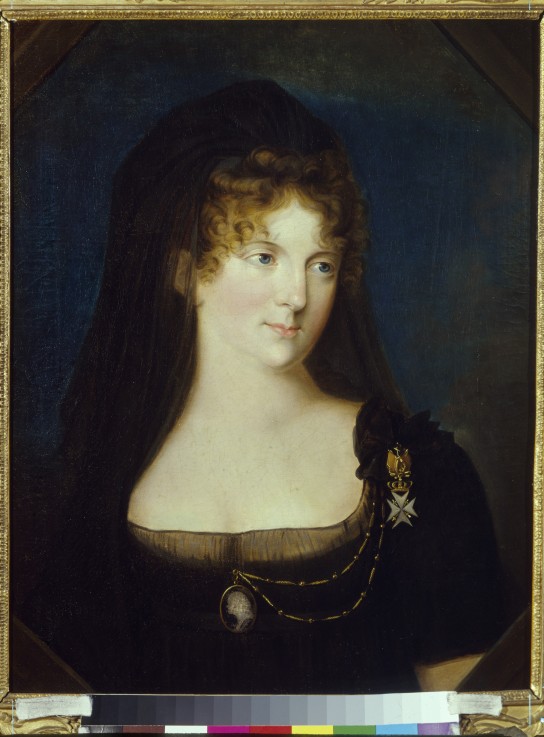 Portrait of Empress Maria Feodorovna (Sophie Dorothea of Württemberg) (1759-1828) from Gerhard von Kügelgen