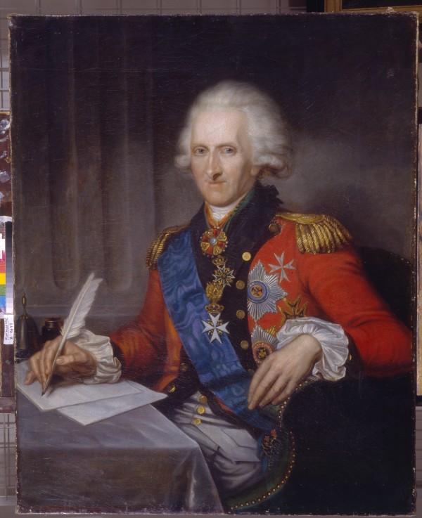 Portrait of the statesman and reformer Count Jacob Sievers (1731-1808) from Gerhard von Kügelgen