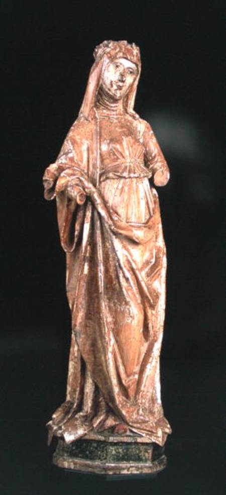 St. Elizabeth of Hungary (1207-31) from German School