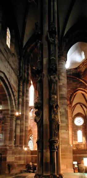 The Angels' Pillar, in the south transept
