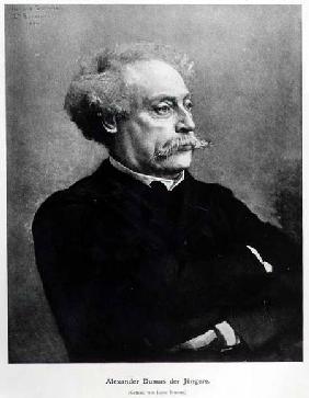 Portrait of Alexander Dumas fils (1824-95) 1886