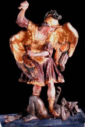Saint Michael Trampling on the Devil