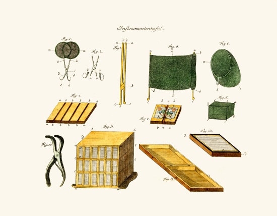 Instruments from German School, (18th century)
