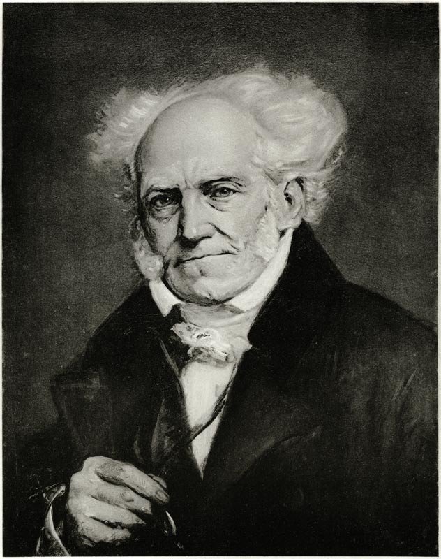 Arthur Schopenhauer from German School, (19th century)