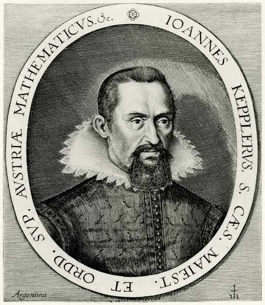 Johannes Kepler from German School, (19th century)