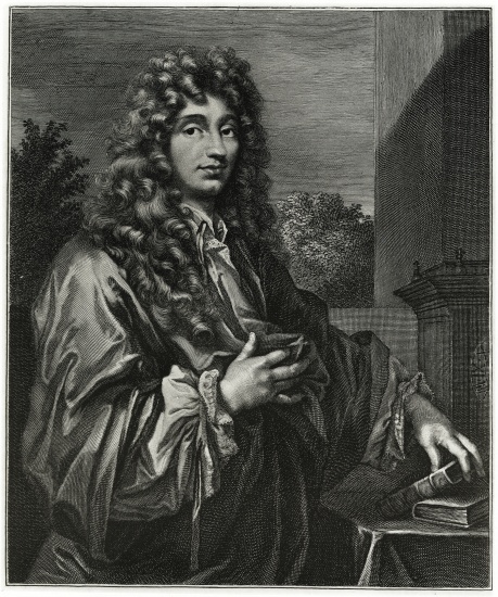 Christiaan Huygens from German School, (19th century)