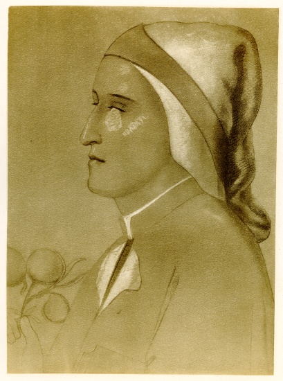 Dante Alighieri from German School, (19th century)