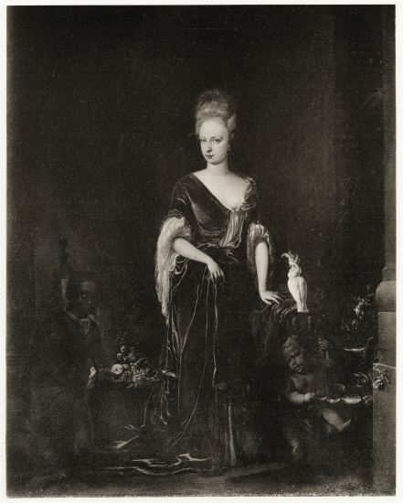 Elisabeth Charlotte, Herzogin von Orleans from German School, (19th century)