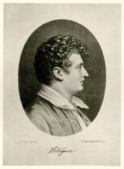 Esaias Tegnér from German School, (19th century)
