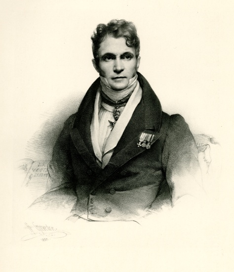 Gaspare Luigi Pacifico Spontini from German School, (19th century)