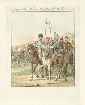 Irregular lighty Russian cavalry