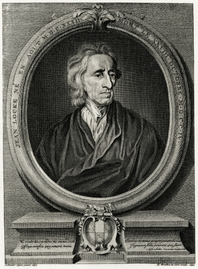 John Locke from German School, (19th century)