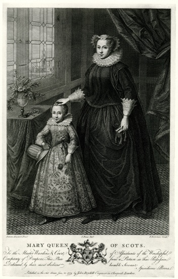 Maria Stuart from German School, (19th century)
