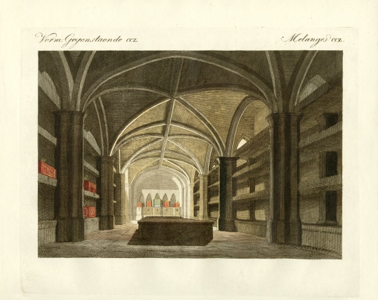 The King's crypt of Windsor from German School, (19th century)