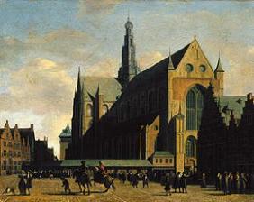 The Groote Kerk in Haarlem.