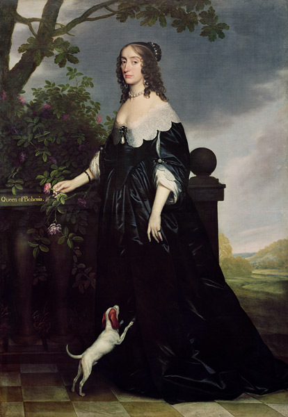 Elizabeth Stuart (1596-1662), Queen of Bohemia from Gerrit van Honthorst