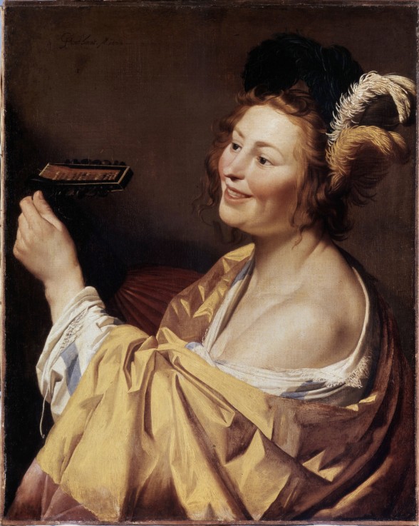 The Luteplayer from Gerrit van Honthorst