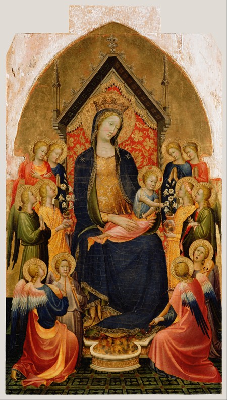 Madonna and Child with Musical Angels from Gherardo Starnina
