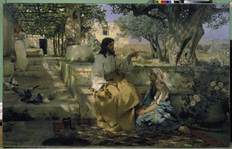 Christ and the sinner from G.I. Semiradski