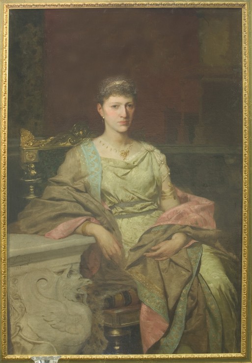 Portrait of Countess Tyszkiewicz from G.I. Semiradski