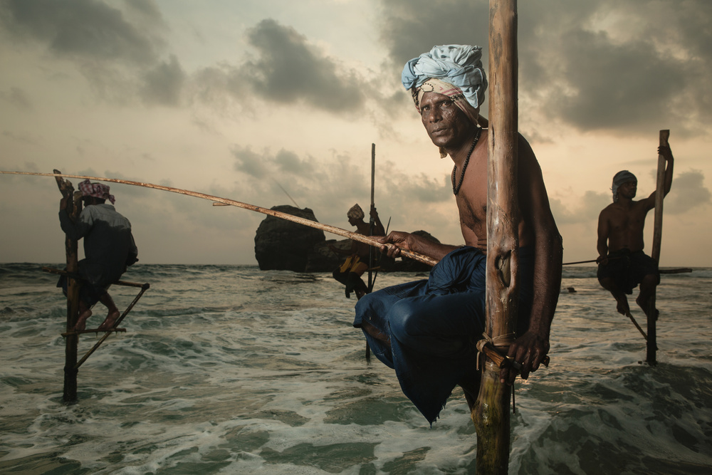 The Stilt Fisherman. from Giacomo Bruno