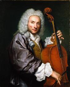 Portrait of a cello player.