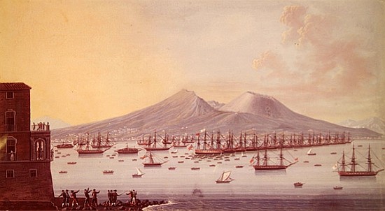View of the Bay of Naples from Giacomo Guardi