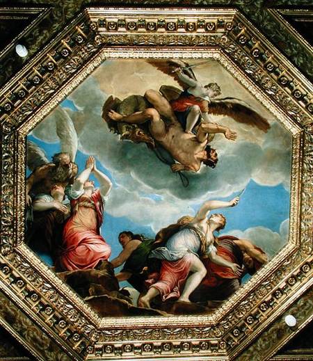 The Triumph of Virtue over Vice from Giambattista Zelotti