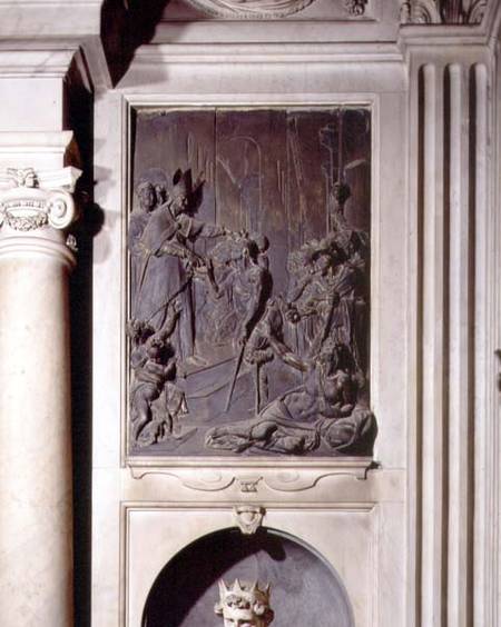 St. Anthony Distributing Alms, relief from the Salviati chapel from Giambologna