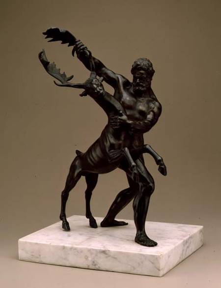 Hercules and the Arcadian Stag from Giambologna