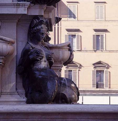 Fountain of Neptune, or Fountain of the Giant from Giambologna and Tommaso Laureti