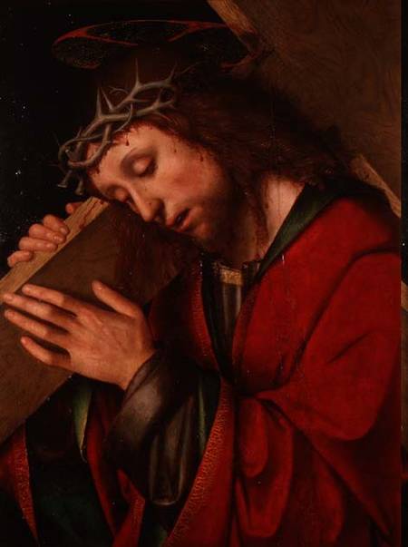 Christ carrying the Cross (panel) from Gian Francesco de' Maineri