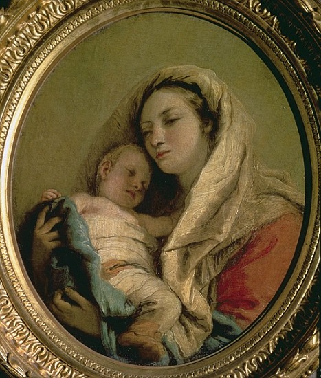 Madonna with Sleeping Child, 1780s from Giandomenico (Giovanni Domenico) Tiepolo