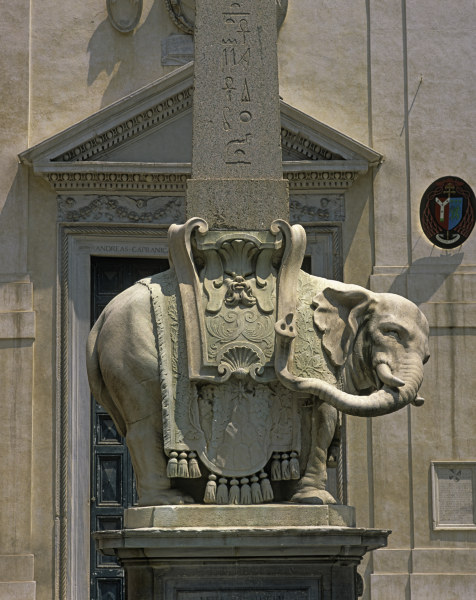 Rom, Elefant from Gianlorenzo Bernini