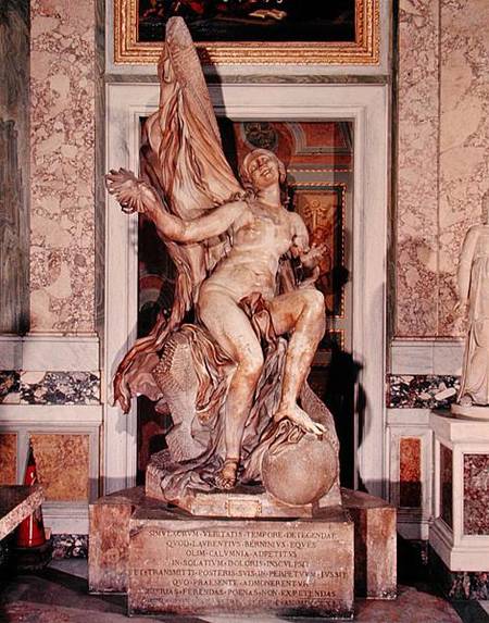 Truth Unveiled by Time from Gianlorenzo Bernini