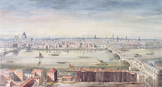 A View of London from St. Paul''s to the Custom House from Gideon Yates