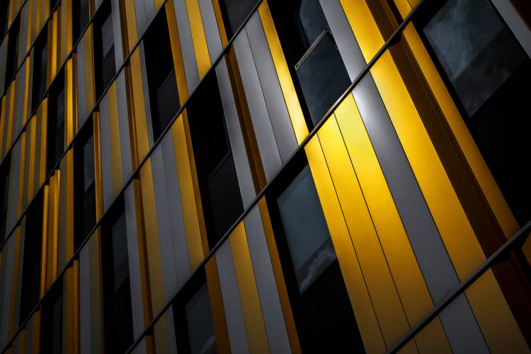 Yellow wall from Gilbert Claes