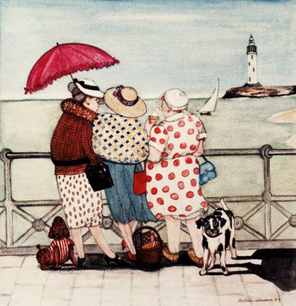 At the Seaside  from  Gillian  Lawson