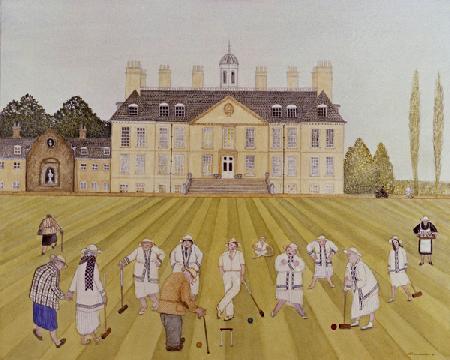 Croquet on the Lawn