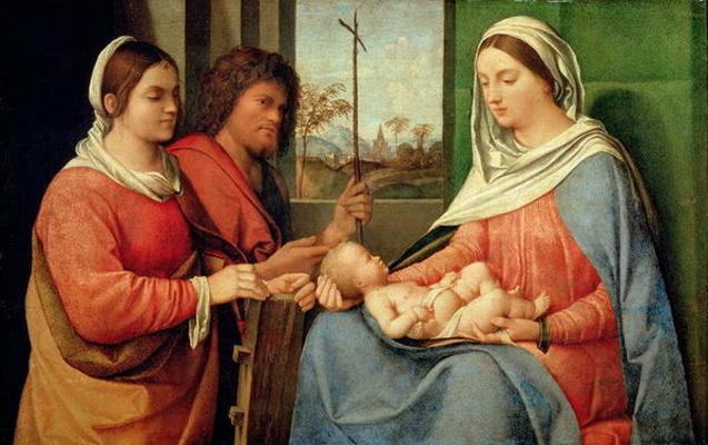 Madonna and Child with Saints from Giorgio Giorgione