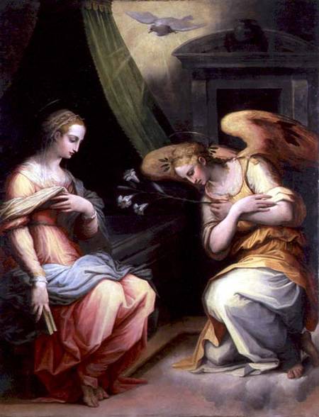 The Annunciation from Giorgio Vasari