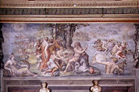The Early Fruits of the Earth offered to Saturn from Giorgio Vasari