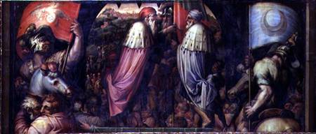 The Union of Florence and Fiesole from the ceiling of the Salone dei Cinquecento from Giorgio Vasari